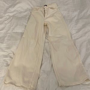 BDG A-Wide White Jeans